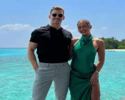 The star loves travelling and shares some photographs of her trip to the Maldives in her February 2023 post.